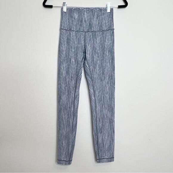 Lululemon Wunder Under Arrow Jacquard High-Rise Arrow Jacquard Dark Olive Grey 4 - Picture 7 of 12